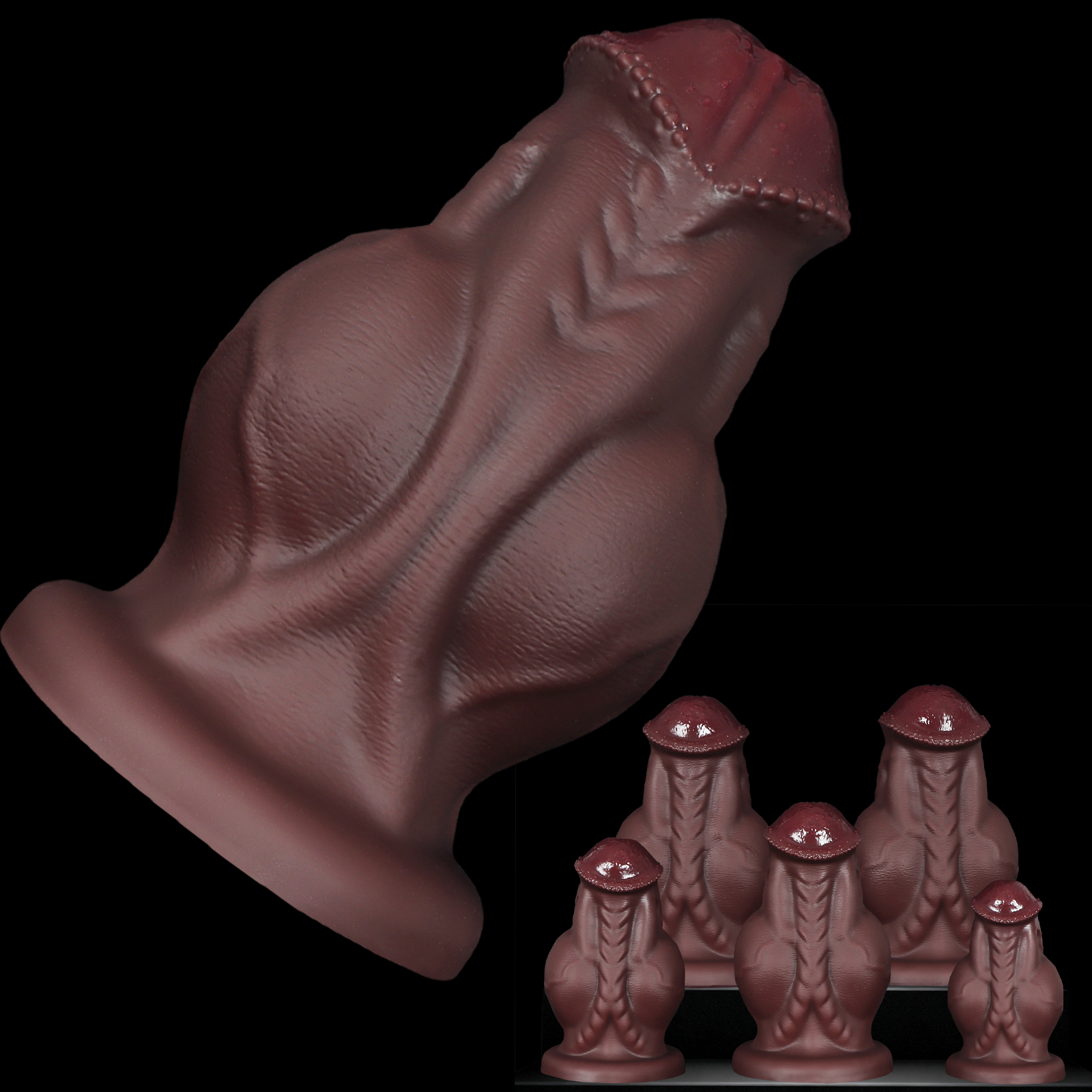 Lunge Line Horse - Huge Knot Horse Dildo Big Small