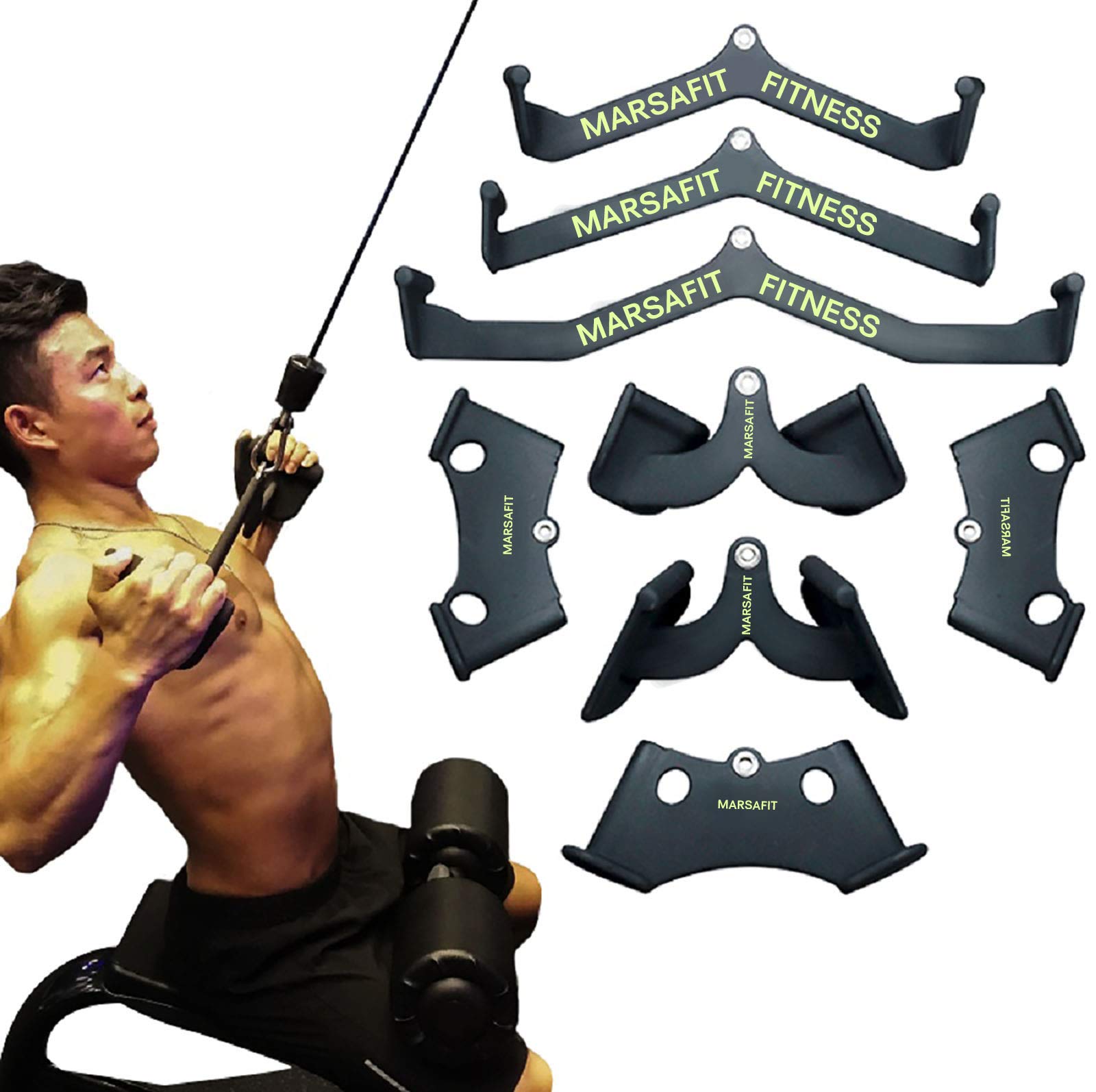 Gymnastic Bar Home - Lat Pull Down Bar Rowing Handle