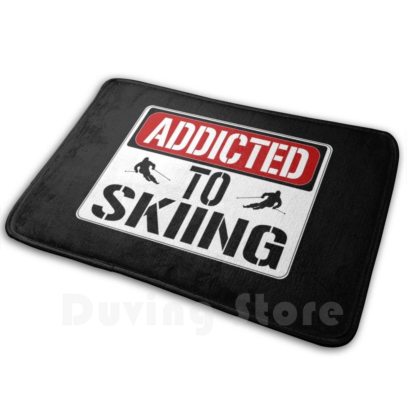 Addicted To Skiing Carpet Mat  - Outdoor Sport Flooring 评论和价格