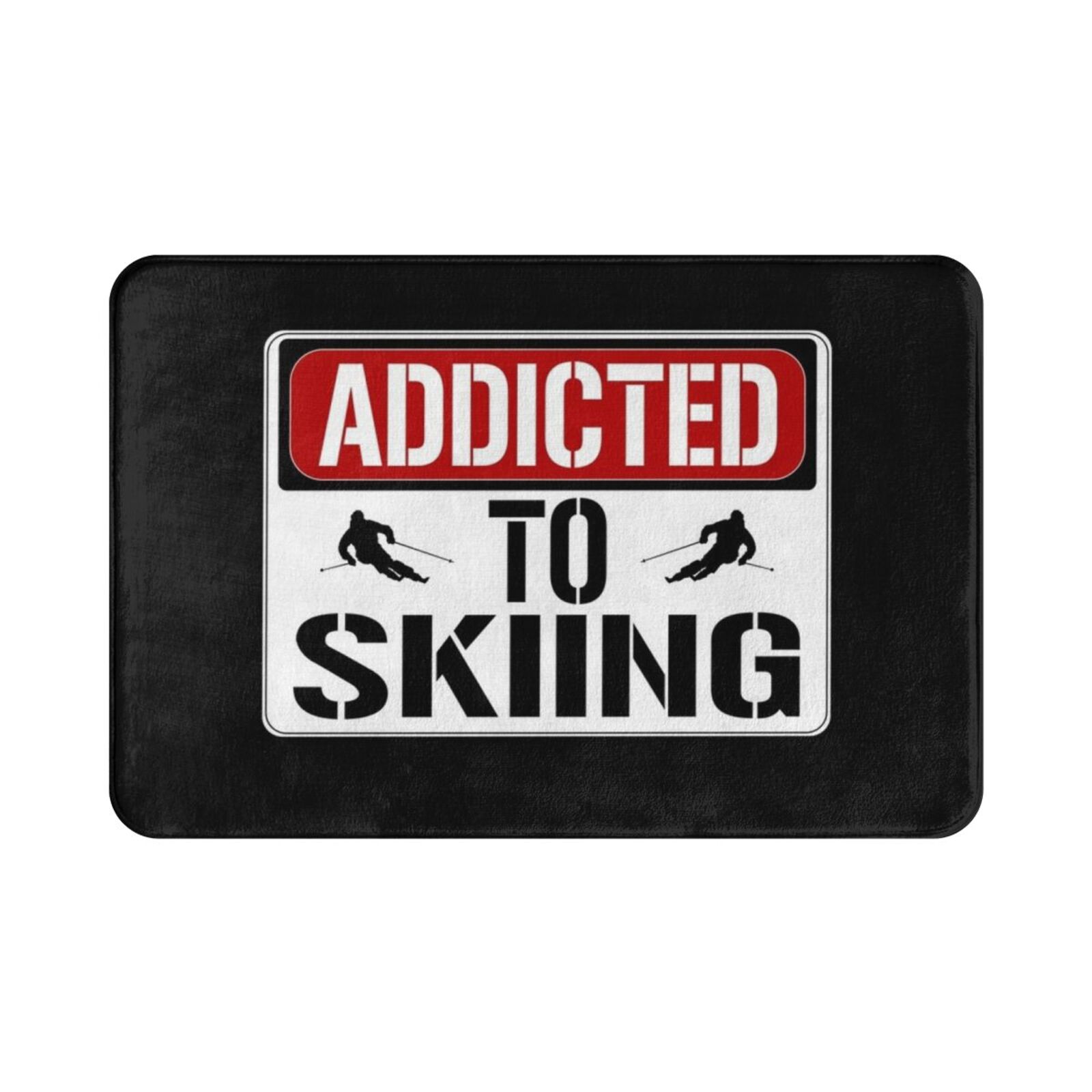 Addicted To Skiing Carpet Mat  - Outdoor Sport Flooring 评论和价格