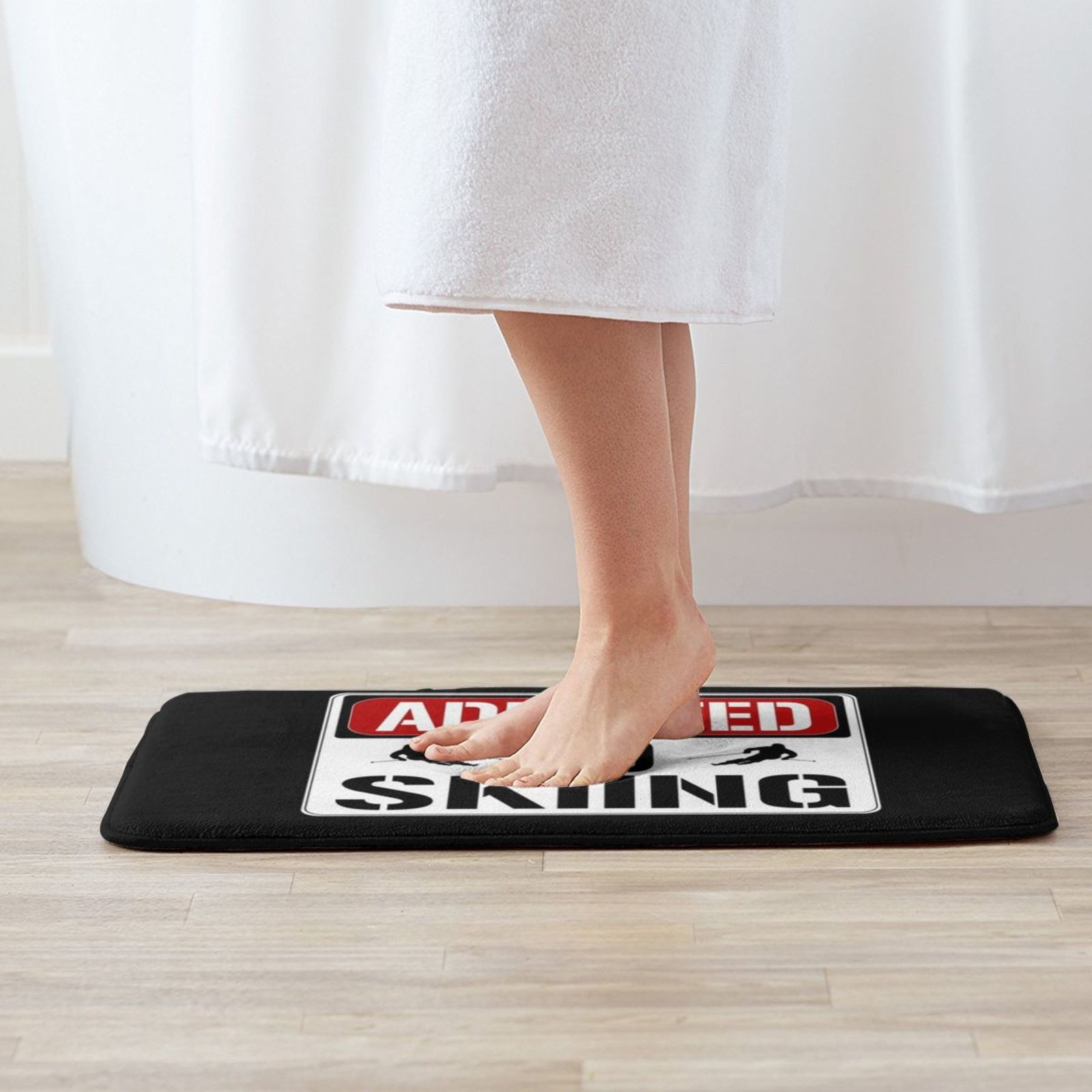 Addicted To Skiing Carpet Mat  - Outdoor Sport Flooring 评论和价格