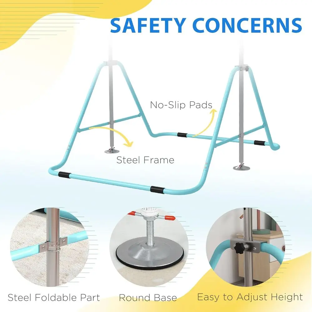 Adjustable Shock-Absorbing Gym - Gymnastic Bar Home 评论和价格