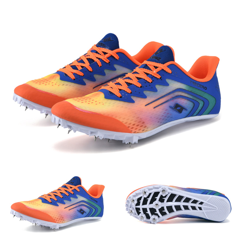 New Men Track Field Shoes Spik - Outdoor Sport Flooring 评论和价格