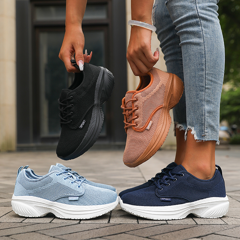 Platform Women Running Shoes B - Outdoor Sport Flooring 评论和价格