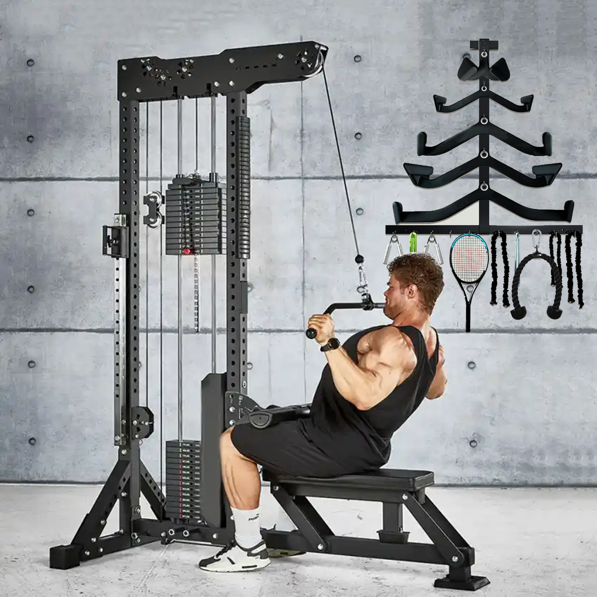 Lat Pull Down Bar Gym Accessor - Gymnastic Bar Home 评论和价格