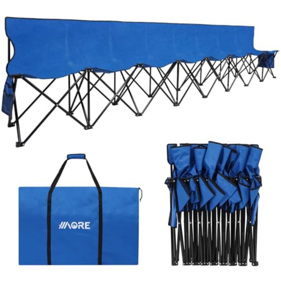 Portable Folding Bench, Foldab - Outdoor Sport Bench 评论和价格